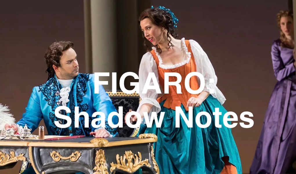 Shadow Notes: Marriage of Figaro