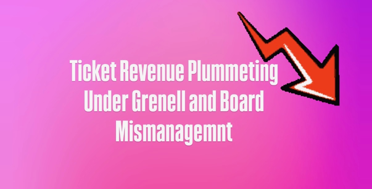 Historic Lost Ticket Revenue: 
Grenell’s Self-Inflicted Wounds at the Kennedy Center