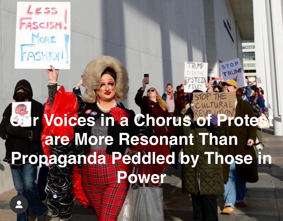 Our Community’s VOICES in a Chorus Of Protest are More Resonant than Propaganda Peddled by Those in Power